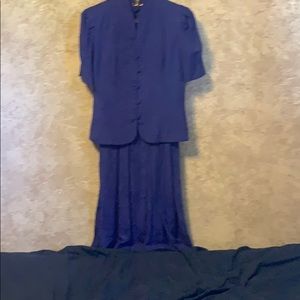 Karin Stevens dress blue
